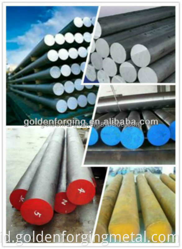 OEM yang Diterima Profesional 420 321 316L 304L SAE H13 Steel Round Bar dengan Stok